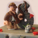 lego indiana jones cake